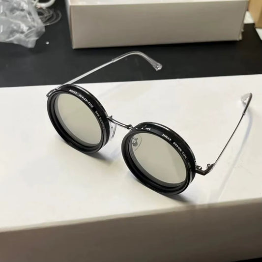 Transform Your Look with Adjustable Rounded Polarized Sunglasses – Trendy Eyewear with ND Filter Lenses for Ultimate Eye Protection!