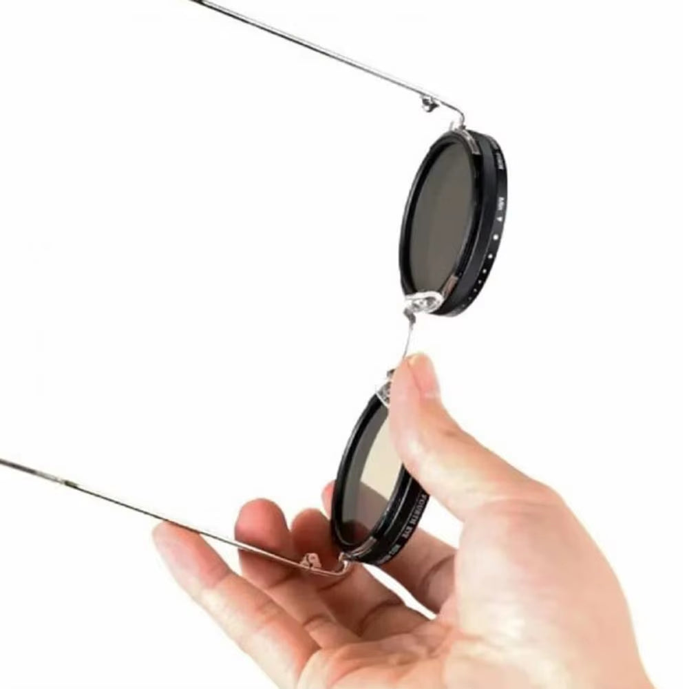 Transform Your Look with Adjustable Rounded Polarized Sunglasses – Trendy Eyewear with ND Filter Lenses for Ultimate Eye Protection!